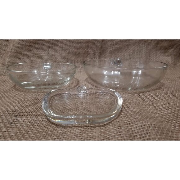 Vintage Hazel Atlas Apple Shaped Bowl & Saucer Set Dessert Dining 20-Piece Set - Picture 5 of 11